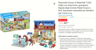 Playmobil Paardrijtherapie & dierenartsenpraktijk voor €40 bij Amazon