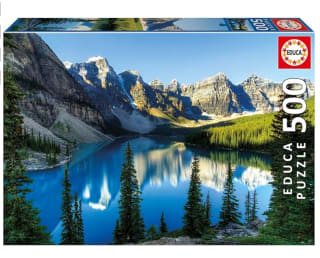Marca Educa Rompecabezas de un lago en Alberta 500 piezas por 6,99€