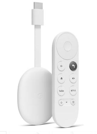 Google Chromecast Google TV 4K (Wit) voor €49,95 bij Ibood