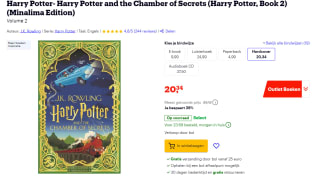 Harry Potter and the Chamber of Secrets (Harry Potter, Book 2) (Minalima Edition) voor €20,34 bij Bol