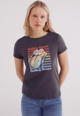 Springfield Rolling Stones camiseta mujer por 7,99€