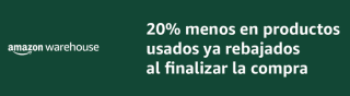 20% descuento extra en Amazon productos reacondicionados