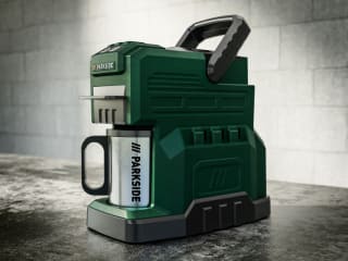 PARKSIDE Accu-koffiezetapparaat 20V voor €20 in de Lidl webshop