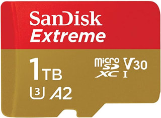 SanDisk Extreme 1 TB microSDXC Memory Card for £426.59 at Amazon