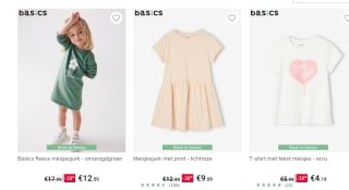 30% korting op geselecteerde basics baby/kinderkleding bij Vertbaudet
