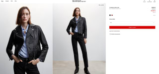 Cazadora biker piel Mujer por solo 69,99€