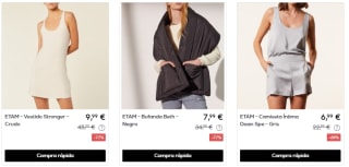 Etam ropa desde solo 0,99€ preciazos