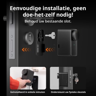 SwitchBot - Smart Lock Pro (2024) - Slim Deurslot voor €79,99 bij Amazon