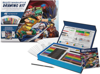 Crayola Kit de dibujo aprende a dibujar tus Manga con 45 piezas por 15€