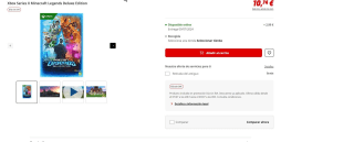 juego Xbox Series X Minecraft Legends Deluxe Edition por 10,74€