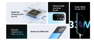 Redmi Note 11S 5G 6GB128GB por solo 134,99€