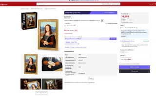 LEGO Art Mona Lisa Set por solo 74,79€ (Nuevos usuarios 44,87€)