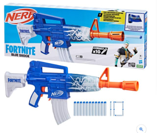 NERF Fortnite Blue Shock blaster voor €29,99 bij Smythstoys
