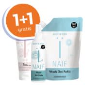 1+1 gratis op Naïf bij Trekpleister
