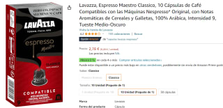 Lavazza Espresso Maestro Classico, 10 Cápsulas de Café por 2,78€