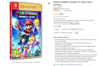 Juego para Nintendo Mario + Rabbids Sparks of Hope Gold Edition por 44,99€