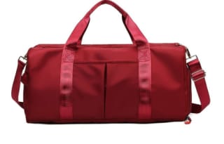 Bolso Duffel Viaje Deportivo Gimnasio Fitness 35L Rojo por $33.990