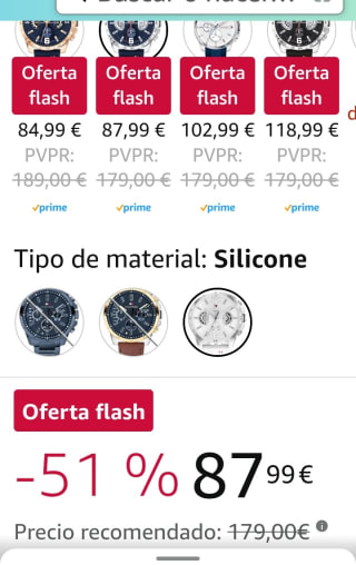 Tommy Hilfiger Decker Reloj hombre por 87,99€.