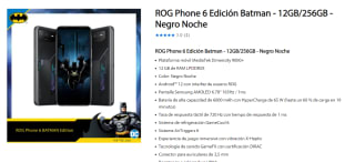 ROG Phone 6 Edición Batman de 12GB/256GB por 649€