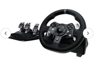 Logitech G920 Volante y Pedales de carrera para Xbox Series X|S, Xbox One, PC y Mac