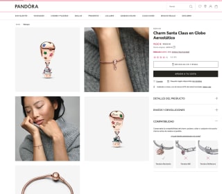 Charm Globo aerostático con Santa Claus por solo 19€