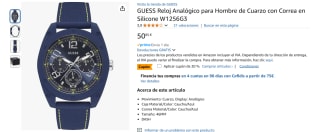 Reloj Hombre Guess W1256G3 por 40,68€