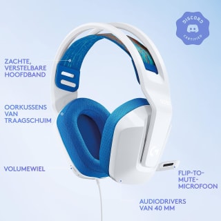 Logitech G335 - Bedrade Gaming Headset voor €39,90 bij Amazon NL
