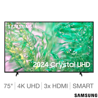 Samsung UE75DU8070UXXU 75” LED 4K Ultra HD Smart TV - £649.99