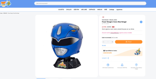 Power Rangers Casco Blue Range por 69,99€