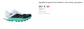 Zapatillas de Trail Running de Mujer The North Face Vectiv Infinite II por 64.99€