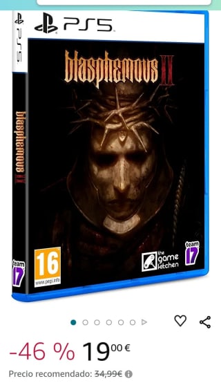 Blasphemous 2 PS5 por 19€.