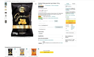 Patatas fritas Gourmet Lay's bolsa 170g por solo 1,81€