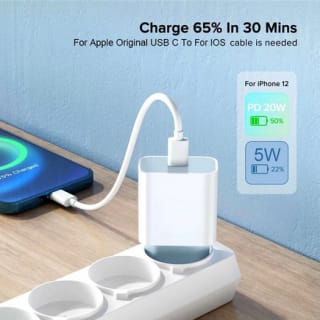 Cargador rápido Original 20W para iPhone por 2,64€