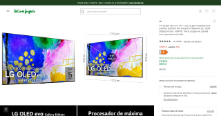 Smart TV LG de 77" por 1.999€