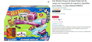 Hot Wheels Skate Parque Pulpo por 16.7€