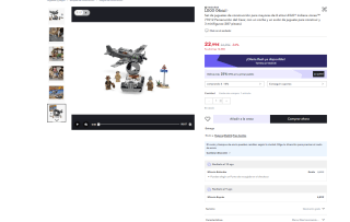 LEGO Indiana Jones 77012 Persecución del Caza por 17,24€