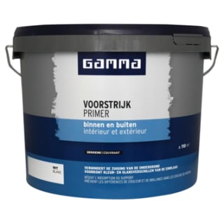 GAMMA dekkende voorstrijk-primer wit 10 liter voor €49,99