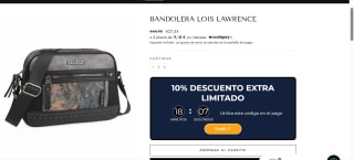 Bolso Bandolera Lois Lawrence por 24,79€