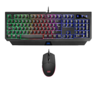 Mars Gaming MCP100ES, Combo Gaming RGB Teclado H-Mech y Ratón 3200DPI por 11.99€