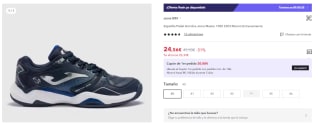 Zapatillas de Pádel de Hombre Joma Master 1000 2303 por 24.56€ (Cuenta Nueva 14.74€)