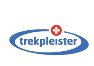 Bij Trekpleister met roze sticker