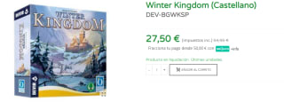 Juego de Mesa Winter Kingdom por 27.5€