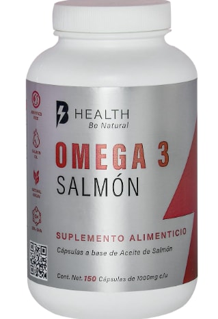 Omega 3 aceite de salmón B Health Be Natural por $359 en Amazon