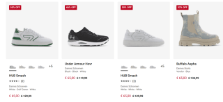 Tot 75% korting op diverse merk sneakers van o.a. Tommy Jeans, Nike, New Balance, Adidas en meer bij Foot Locker