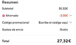 Xiaomi-pulsera inteligente Mi Band 9, por 27,32€