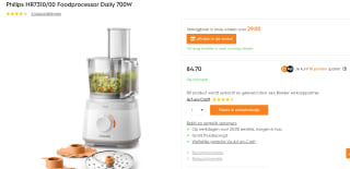 Philips Foodprocessor voor €29 bij Blokker.nl