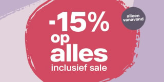 15% korting op alles (ook sale!) bij vanHaren