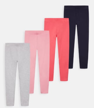 4 kinderleggings bij Zalando voor €7,55