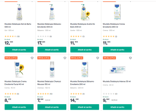 -40% dto. extra en la 2º ud marca Mustela