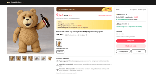 Oso de la película TED por solo 13,03€